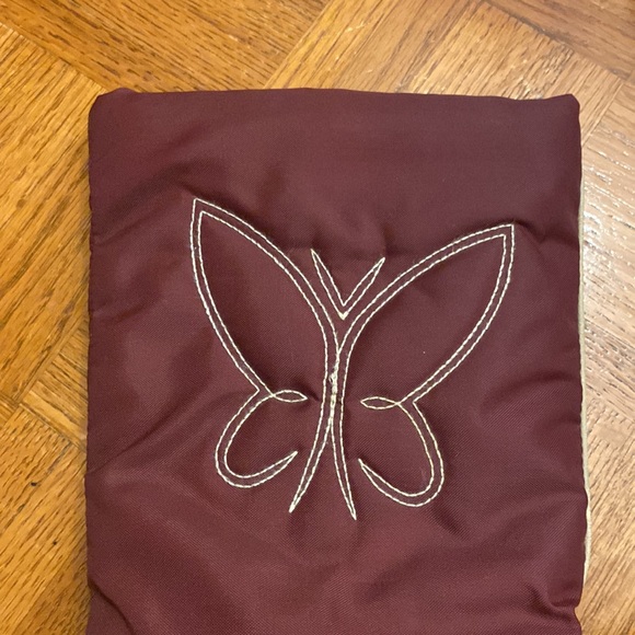 Vintage 70’s/80’s - butterfly print stitched boots- rubber soul - Picture 2 of 11